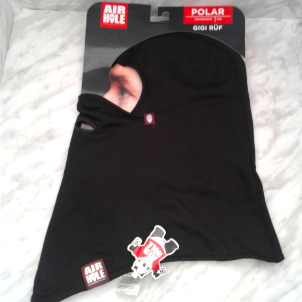 Airhole Balaclava Hinge Polar Facemask Winter soft M/L 55-65 cm unisex ski hat